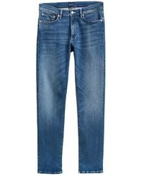 GANT - Logo Pocket Jeans - Lyst