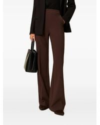 Twinset - High-Waisted Flared Trousers - Lyst
