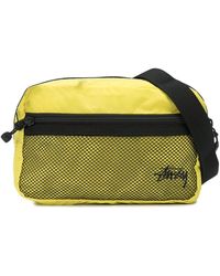 Stussy Logo-print Belt Bag - Yellow