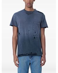 GALLERY DEPT. - Distressed Cotton T-Shirt - Lyst