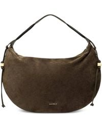 Coccinelle - Large Thess Suede Shoulder Bag - Lyst
