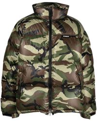 Vetements - Camouflage-print Padded Jacket - Lyst