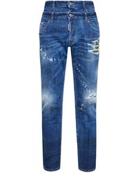 DSquared² - ロゴタグ ジーンズ - Lyst