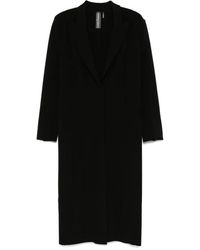 Norma Kamali - Single Breasted Coat - Lyst