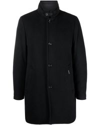 Moorer - Manteau en laine à simple boutonnage - Lyst