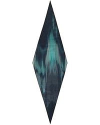 ZEGNA - Abstract-Print Diamond-Shaped Scarf - Lyst