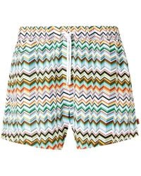 Missoni - Swimsuit With Zigzag Pattern - Lyst