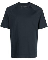 Circolo 1901 - Shortsleeved Crew Neck Cotton T-shirt - Lyst