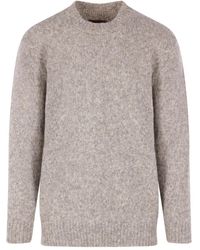 Monitaly - Crew-Neck Sweater - Lyst