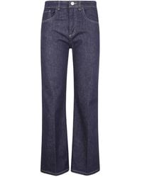 Seventy - Buttoned Straight-Leg Jeans - Lyst