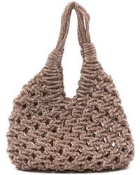 HIBOURAMA - Vannifique Crystal-Embellishment Mini Bag - Lyst