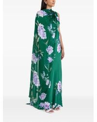 Hemant & Nandita - Robe Longue Vama À Fleurs - Lyst
