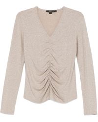 Seventy - ギャザー Vネックトップ - Lyst