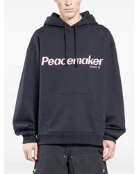 Peacemaker Oamc - Logo-Print Hoodie - Lyst