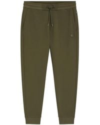 BOSS - Pantalon De Jogging En Coton Mélangé Avec Badge Monogrammé Double B - Lyst