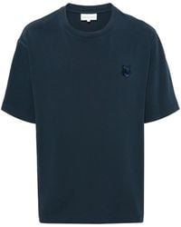 Maison Kitsuné - T-Shirt En Coton À Motif Fox - Lyst