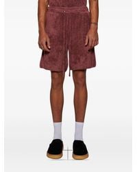 The Elder Statesman - Chenille Shorts - Lyst
