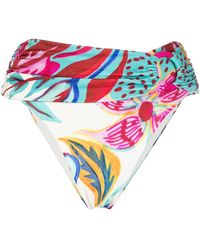 PATBO - Floral-print Bikini Bottoms - Lyst