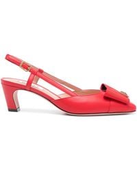 Bally - 55Mm Bow-Detail Pumps - Lyst