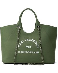 KARL LAGERFELD - Sac Carré Rue St Guillaume Médium - Lyst