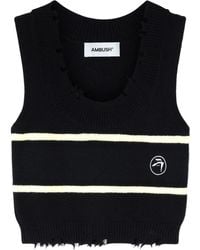 Ambush - カットオフエッジ ニットトップ - Lyst