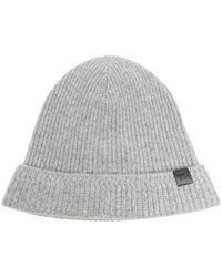 Tom Ford - Logo-patch Ribbed Beanie - Lyst