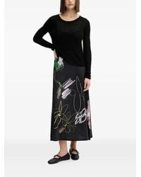 Desigual - Set de dos slip dress midi con estampado floral - Lyst