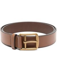 Polo Ralph Lauren - Saddler Leather Buckle Belt - Lyst