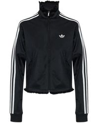 adidas - Pleated Firebird Track Top - Lyst