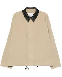Studio Nicholson - Jacke mit Kontrastkragen - Lyst