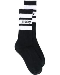black stussy socks