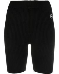 Sporty & Rich - Pantalones cortos con parche del logo - Lyst