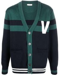 Valentino Garavani - V-logo Knitted Cardigan - Lyst