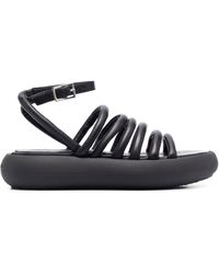 Vic Matié - Strappy Leather Sandals - Lyst