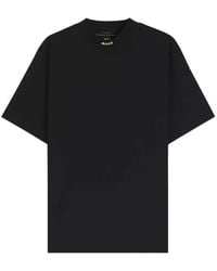 BOSS - Logo-Print High-Neck T-Shirt - Lyst