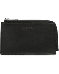 Jil Sander - Tarjetero Con Logo Estampado - Lyst