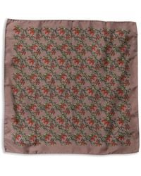 Dolce & Gabbana - Einstecktuch Aus Seide Mit Chili-Print - Lyst
