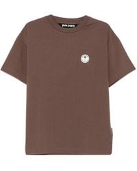 Palm Angels - Logo-Patch T-Shirt - Lyst