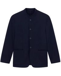 Giorgio Armani - Chaqueta Con Bolsillo Con Botón - Lyst