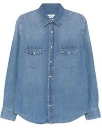 Jacob Cohen - Point-Collar Denim Shirt - Lyst