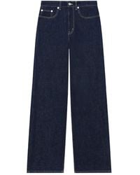 KENZO - Ayame Logo-Patch Jeans - Lyst
