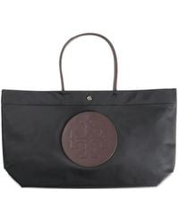 Tory Burch - Ella Twist Logo Tote Bag - Lyst