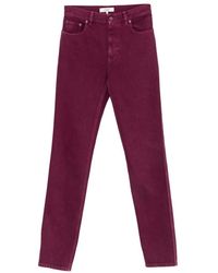 Chloé - Vaqueros Rectos Con Cinco Bolsillos - Lyst
