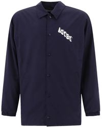 Autry - Logo-Print Button-Fastening Jacket - Lyst