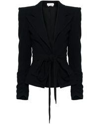 Saiid Kobeisy - Tailored Crepe Jacket - Lyst