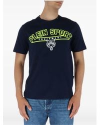 Philipp Plein - Tiger-Head Logo-Print T-Shirt - Lyst