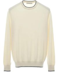 Tombolini - Pull Bords Contrastants - Lyst