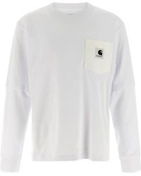 Sacai - T-Shirt Capsule X Carhartt Wip - Lyst