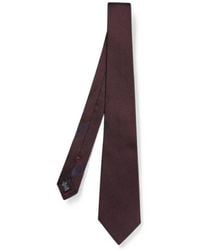 ZEGNA - Geometrisch Gemusterte Seidenkrawatte - Lyst