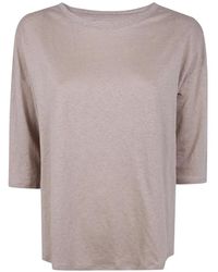 Majestic Filatures - 3/4 Length-Sleeve T-Shirt - Lyst